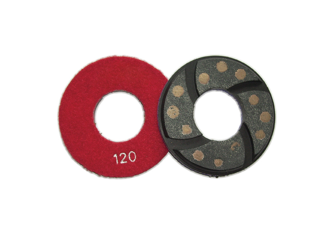 Soft metal diamond discs