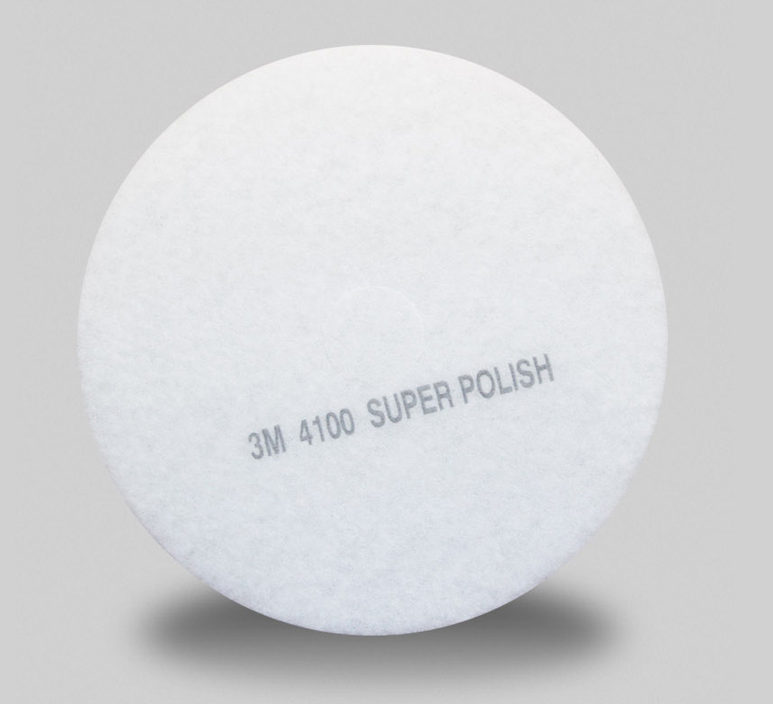 3M 4100 polishing white pad 