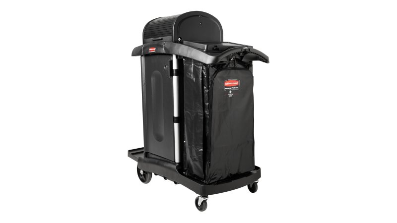 Rubbermaid Commercial Executive hgh-security janitorial cleaning cart