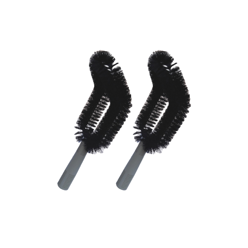 Bended tube brush