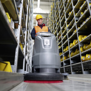 Usage Scenario of Scrubber Dryer BD 50/50 C: Warehouse