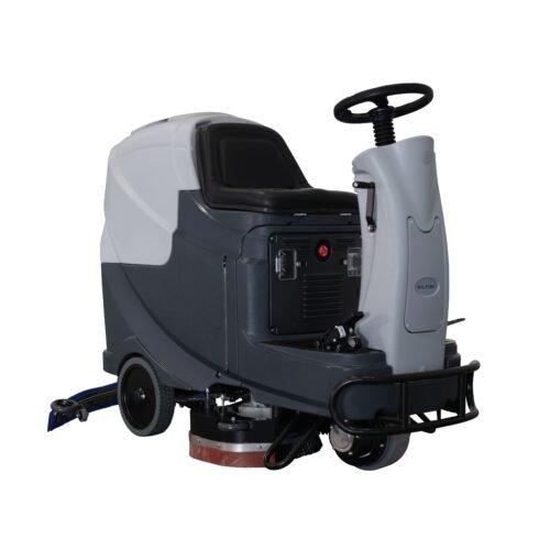 Nilfisk Ride-on Scrubber Dryer 710R NIL | Smart Controls, Tough Build, and Reliable Safety
