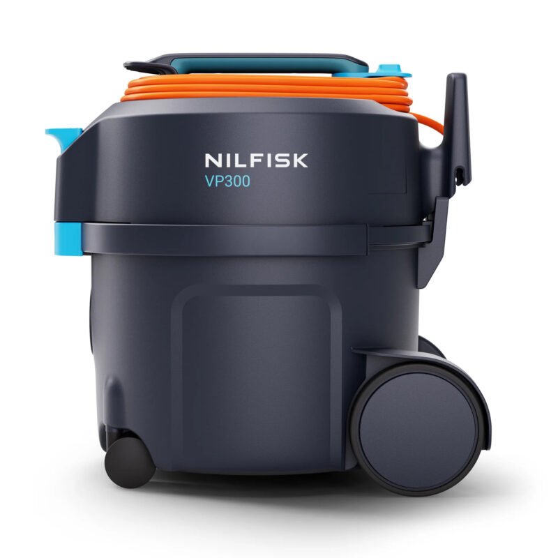 Nilfisk Dry Vacuum Cleaner VP300 | Quiet Operation for Extended Cleaning Efficiency and Maximum Productivity