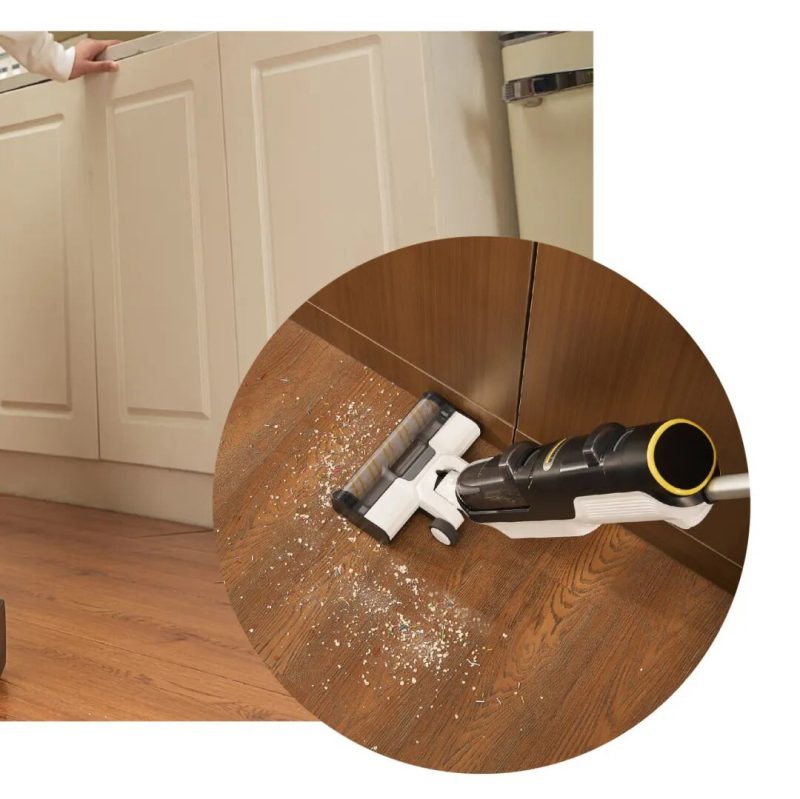 Karcher FCV 3 Ultimate 3-in-1 Vacuum Mop | Deep Cleaning, Quick Dry, and Maximum Hygiene