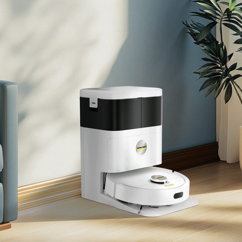 Karcher RCV 5 Plus Advanced Robot Vacuum Cleaner with Powerful Suction and Smart Carpet Detection