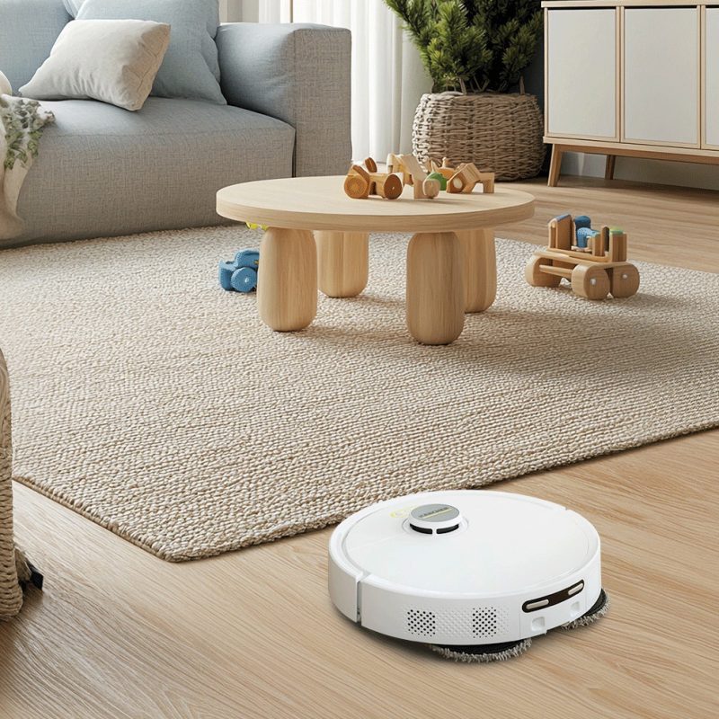 Karcher RCV 5 Plus Advanced Robot Vacuum Cleaner with Powerful Suction and Smart Carpet Detection