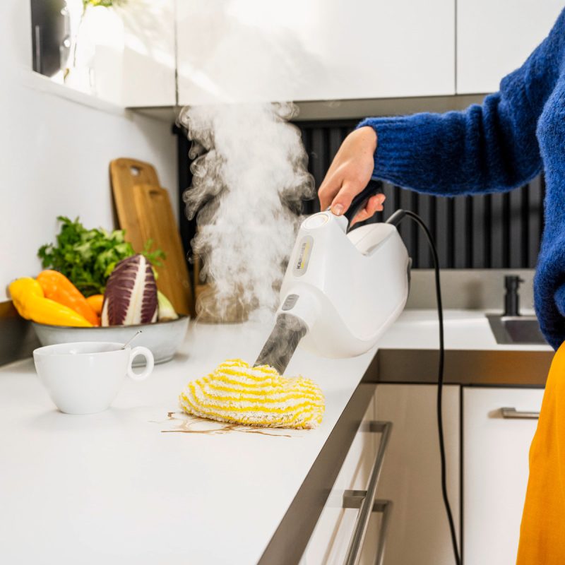 Karcher SC 1 Multi High-Performance Handheld Steam Mop for Fast, Hygienic Home Cleaning
