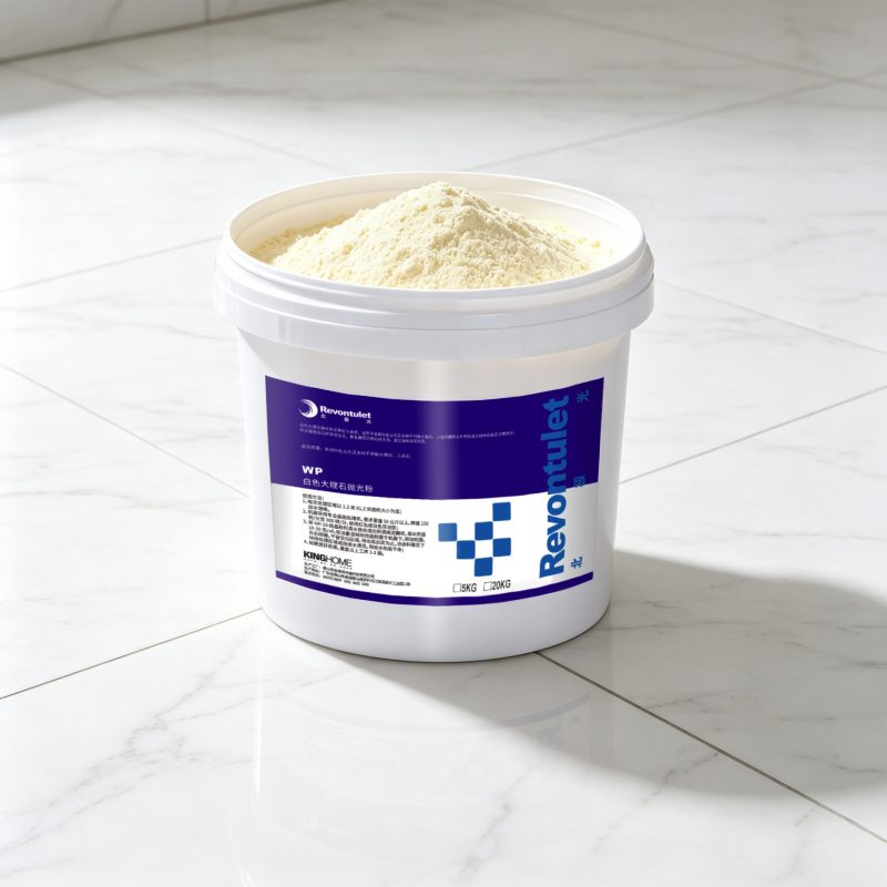 White Marble Polishing Powder | Premium Yellow Powder for Acid-Sensitive Marble