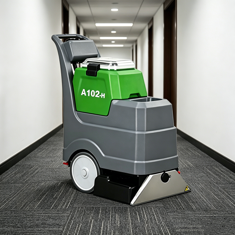 A102-H Heater Carpet Cleaning Extractor with Strong Suction Pump & 4-Nozzle System for Deep Cleaning