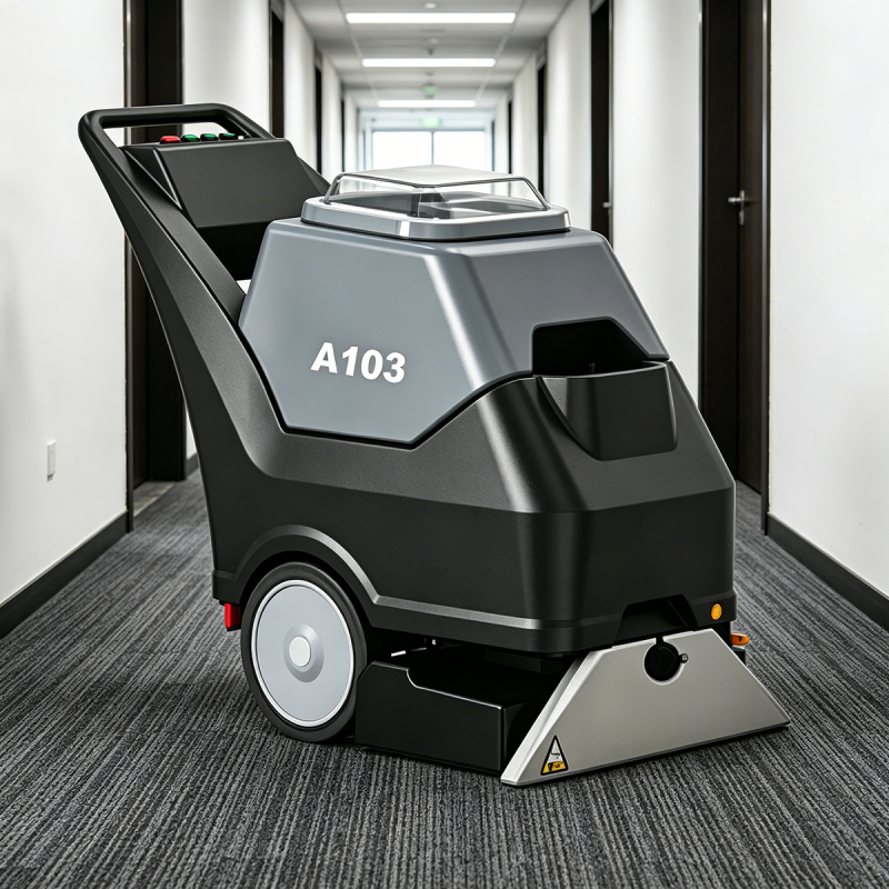 A103 Carpet Cleaning Extractor | Professional Carpet Cleaner with Powerful Motor and High Efficiency