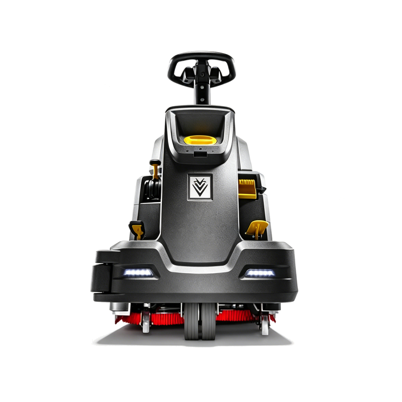 Karcher BD 70/90 R Classic Bp Ride-On Scrubber Dryer | High Efficiency Floor Scrubber for Large-area Cleaning