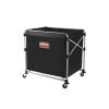Rubbermaid Collapsible X-Cart 8 Bushel – Durable, High-Capacity Utility Cart with Quiet Casters