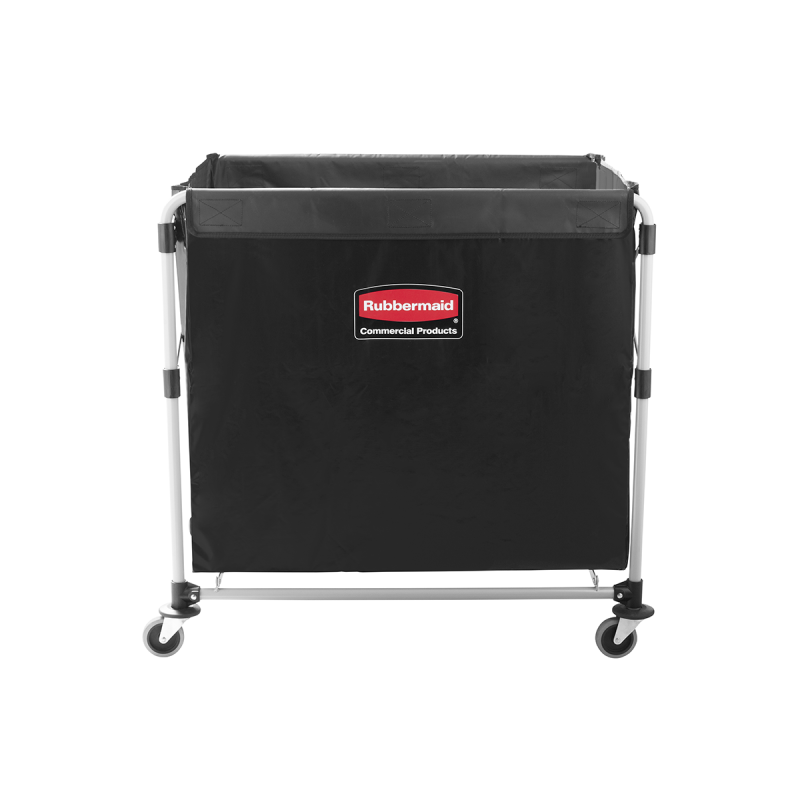 Rubbermaid Collapsible X-Cart 8 Bushel – Durable, High-Capacity Utility Cart with Quiet Casters