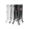 Rubbermaid Collapsible X-Cart 8 Bushel – Durable, High-Capacity Utility Cart with Quiet Casters