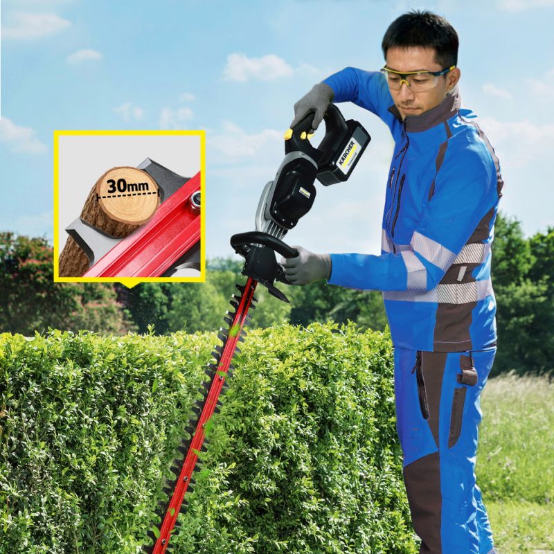Karcher HT 660/40 Bp Hedge Trimmer | High-Power Brushless Hedge Cutter for Municipal and Property Care