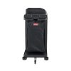Rubbermaid Executive Traditional Full-Size Housekeeping Cart | Complete Storage System, Quiet & Discreet