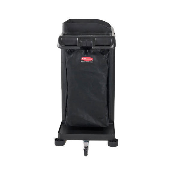 Rubbermaid Executive Traditional Full-Size Housekeeping Cart | Complete Storage System, Quiet & Discreet