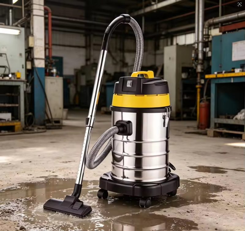 LP-70 Wet and Dry Vacuum Cleaner | 70L Powerful Low-Noise Commercial Vacuum for Large Spaces