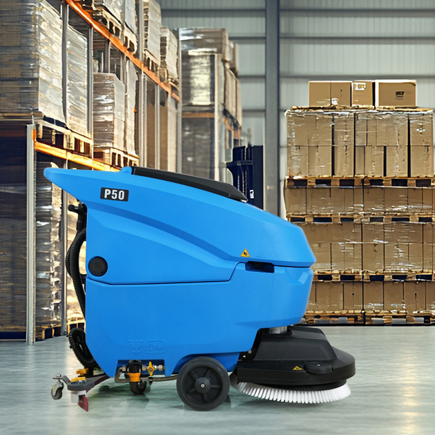 P50 Walk-behind Scrubber Dryer | Ultra-Quiet, Eco-Friendly, High-Efficiency Cleaning Solution