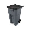 Rubbermaid BRUTE 189L Rollout Container | Ultra-Rugged Container with Advanced Wind and Surface Stability