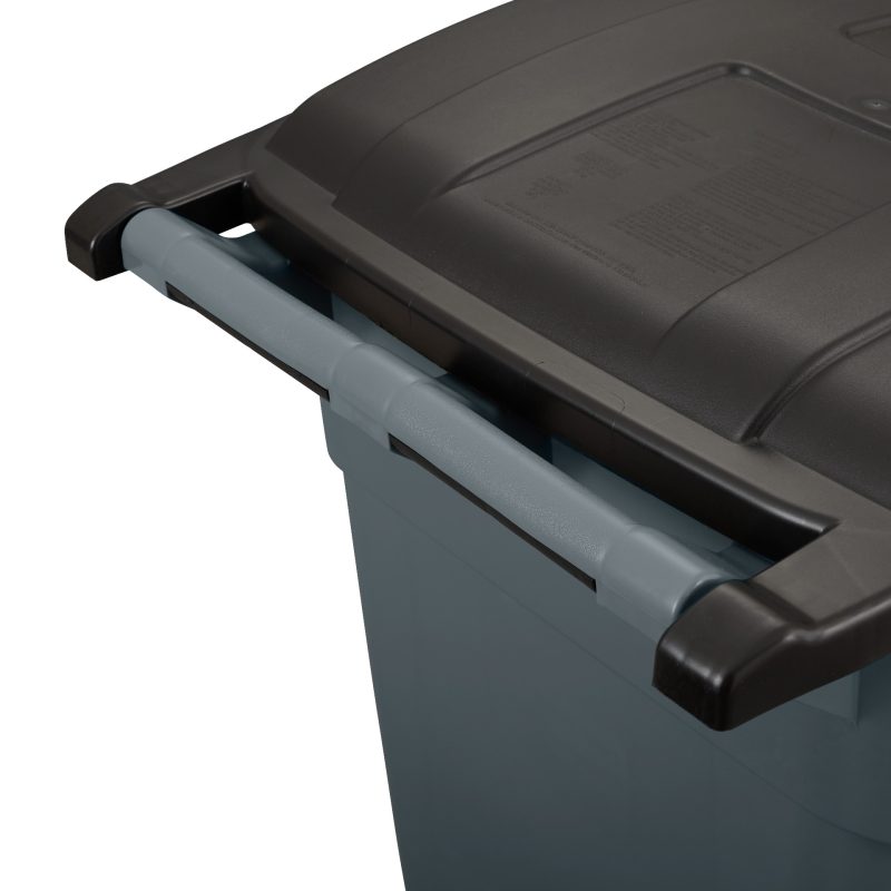Rubbermaid BRUTE 189L Rollout Container | Ultra-Rugged Container with Advanced Wind and Surface Stability