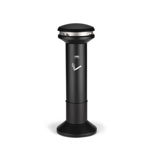 Rubbermaid Infinity Smoking Receptacle | Secure and Stylish Smoking Ash Urn for Efficient Litter Control