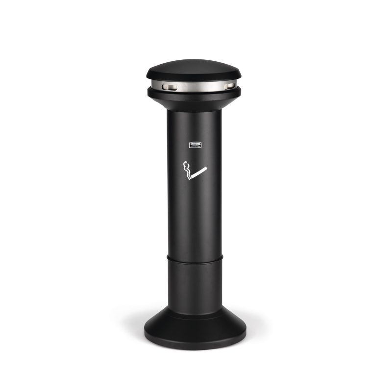 Rubbermaid Infinity Smoking Receptacle | Secure and Stylish Smoking Ash Urn for Efficient Litter Control