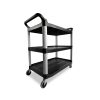 Rubbermaid Open-Sided Utility Cart | Durable, High-Capacity Transport Solution with Easy Maneuverability