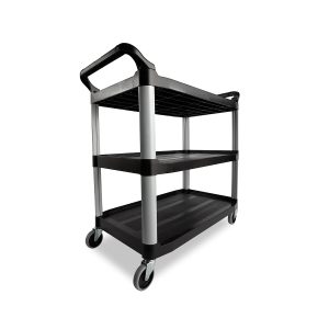 Rubbermaid Open-Sided Utility Cart FG409100BLA