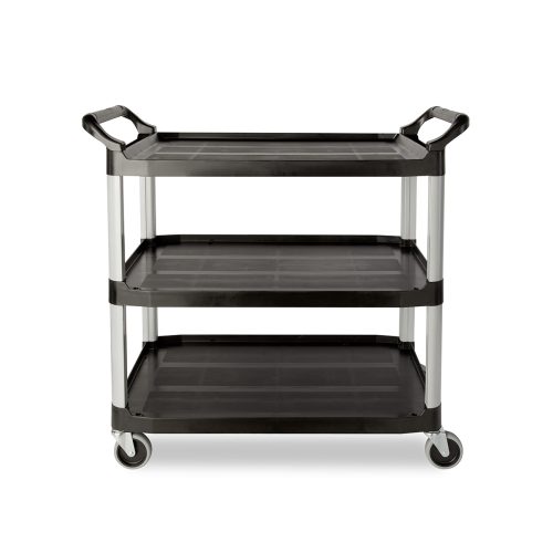 Rubbermaid Open-Sided Utility Cart | Durable, High-Capacity Transport Solution with Easy Maneuverability