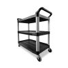 Rubbermaid Open-Sided Utility Cart | Durable, High-Capacity Transport Solution with Easy Maneuverability