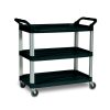 Rubbermaid Open-Sided Utility Cart | Durable, High-Capacity Transport Solution with Easy Maneuverability