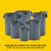 Rubbermaid Vented BRUTE Container | Industrial-Strength Container for Maximum Efficiency and Longevity