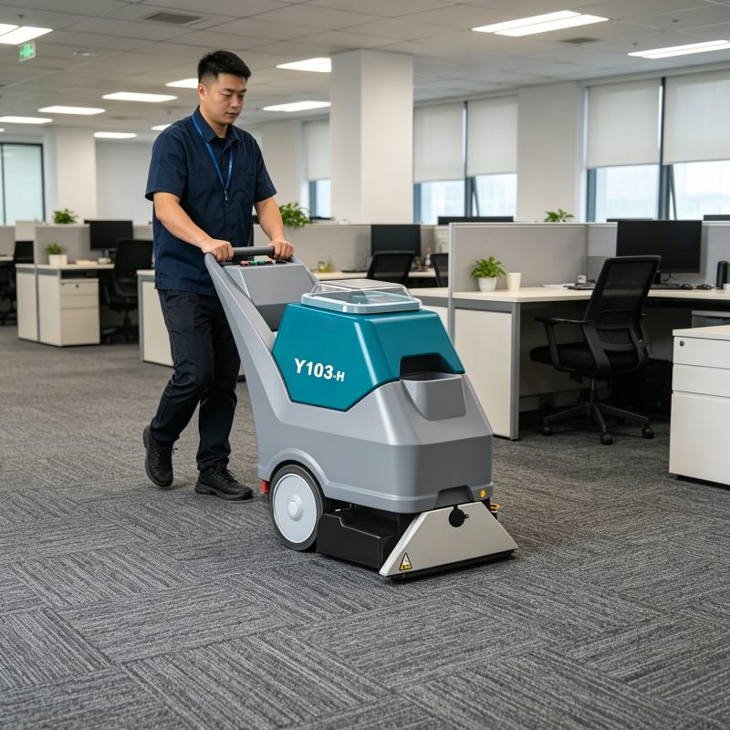 Y103 Powerful Commercial Carpet Cleaning Extractor with Strong Suction and Deep Cleaning Performance