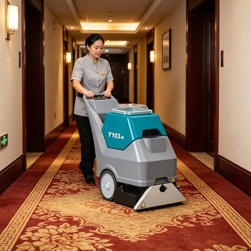 Y103 Powerful Commercial Carpet Cleaning Extractor with Strong Suction and Deep Cleaning Performance