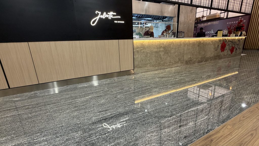 Blue Shield granite floor polishing crystallization crystal shield series high reflection