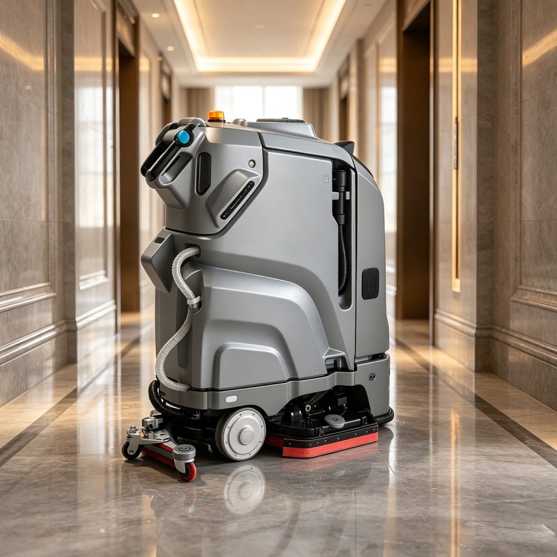 KHAUTO BT-70A Intelligent Floor Cleaning Robot | High Efficiency 2570 m²/h, Powerful Dual Roller Brush