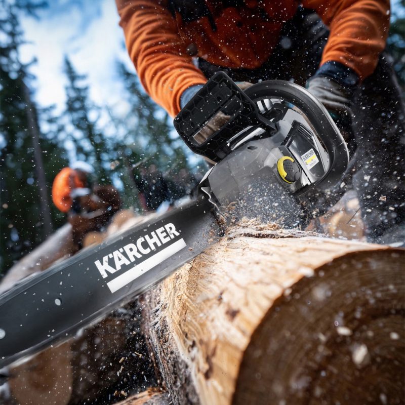 Karcher CS 400/40 Bp Chainsaw | High-Performance Battery Chainsaw for Gardening, Forestry and Storm Cleanup