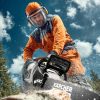 Karcher CS 400/40 Bp Chainsaw | High-Performance Battery Chainsaw for Gardening, Forestry and Storm Cleanup