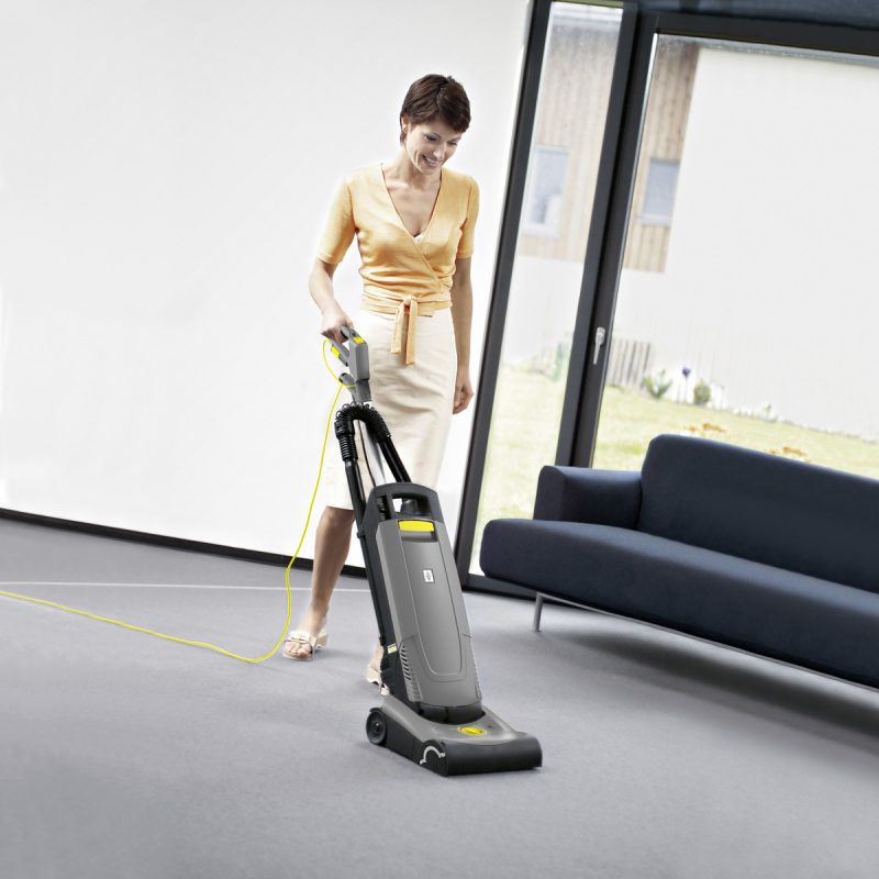 Karcher CV 30/1 Upright Brush Vacuum Cleaner | 300mm Width for High-efficiency Commercial Carpet Cleaning
