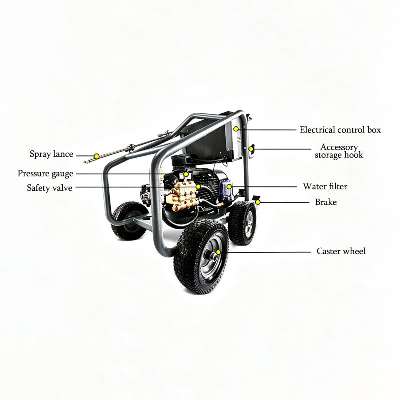 Karcher HD 13/50-4 Classic Powerful Ultra High Pressure Cleaner | 28 kW Motor, Reliable Industrial Use