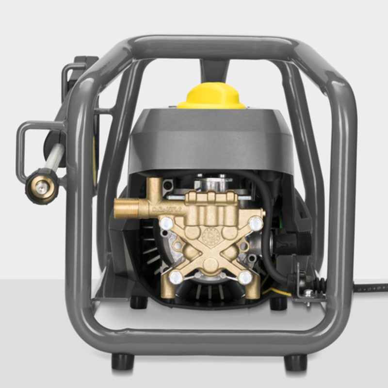 Karcher HD 5/11 Cage Pressure Cleaner | 110 Bar Power, Robust Steel Frame, Heavy-Duty Cleaning for Tough Job Sites
