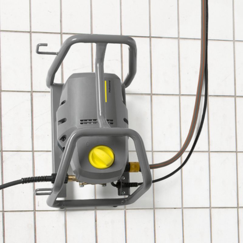 Karcher HD 5/11 Cage Pressure Cleaner | 110 Bar Power, Robust Steel Frame, Heavy-Duty Cleaning for Tough Job Sites