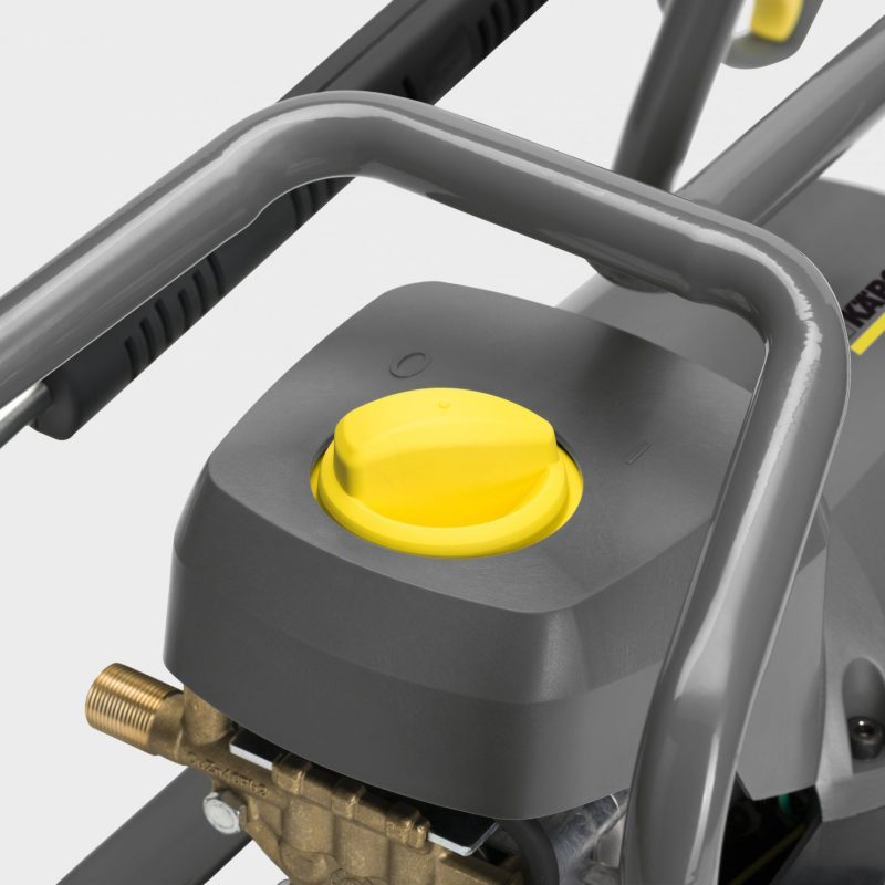 Karcher HD 5/11 Cage Pressure Cleaner | 110 Bar Power, Robust Steel Frame, Heavy-Duty Cleaning for Tough Job Sites