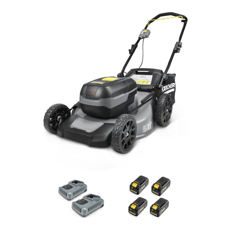 Karcher LM 530/40 Bp Lawn Mower | 1500W High Power Brushless Grass Cutter for Professional Use