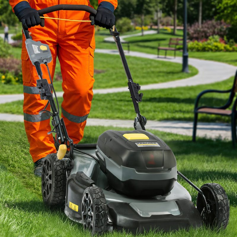 Karcher LM 530/40 Bp Lawn Mower | 1500W High Power Brushless Grass Cutter for Professional Use