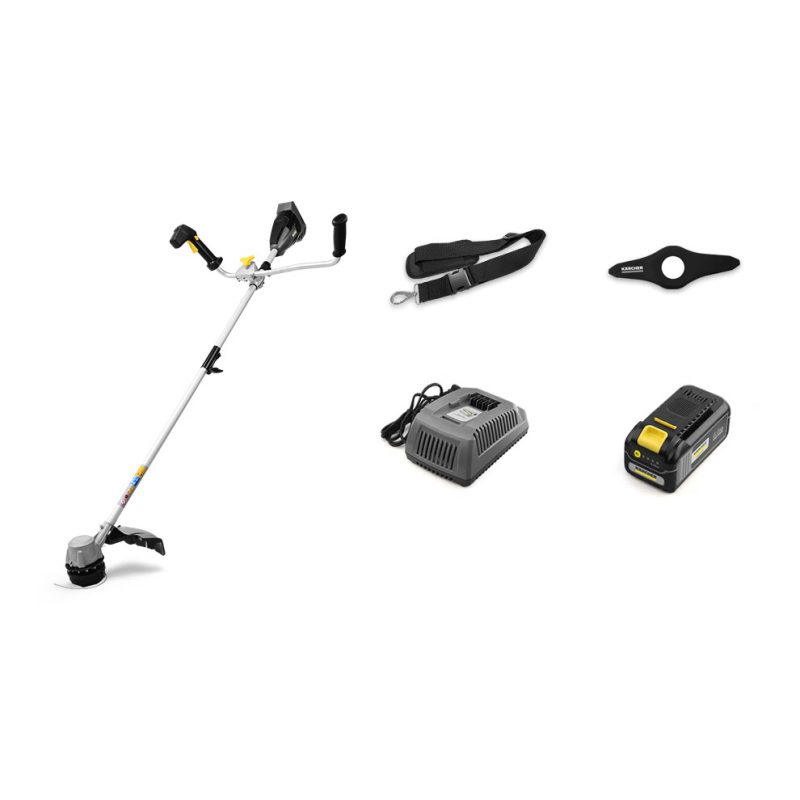 Karcher LT 400/40 Bp Bullhorn Brush Cutter and Trimmer | High Power Dual Function Trimmer and Blade Cutter