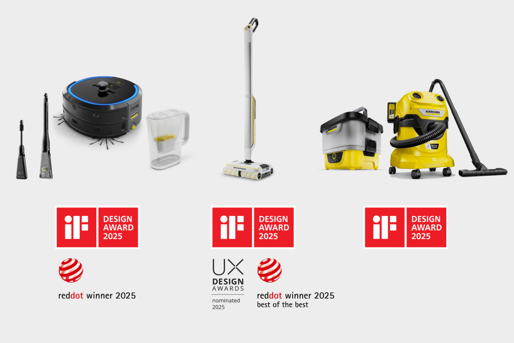 Some Karcher Award-Winning Products