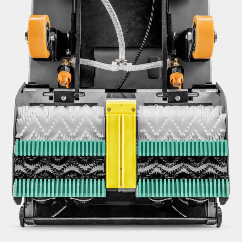 Karcher BR 47/35 Esc Escalator Cleaner | 800 W Extraction, Wash & Dry in One Pass, No Shutdown for Supermarkets