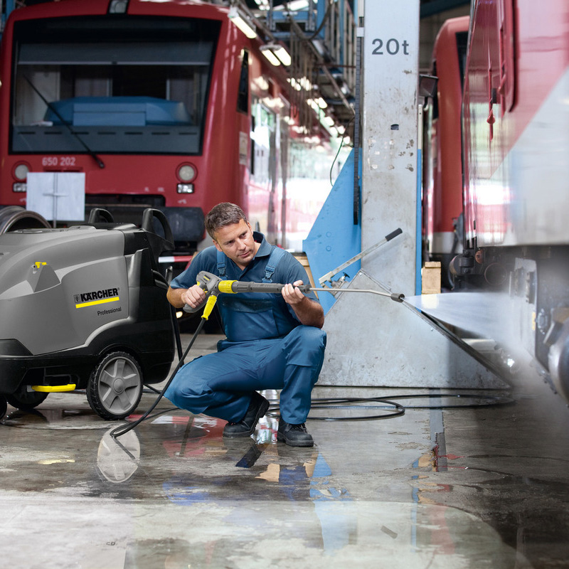Karcher HDS-E 8/16-4 M 24 kW | Electric Hot Water Pressure Cleaner, 85 °C, eco!efficiency, Zero-Emission Cleaning